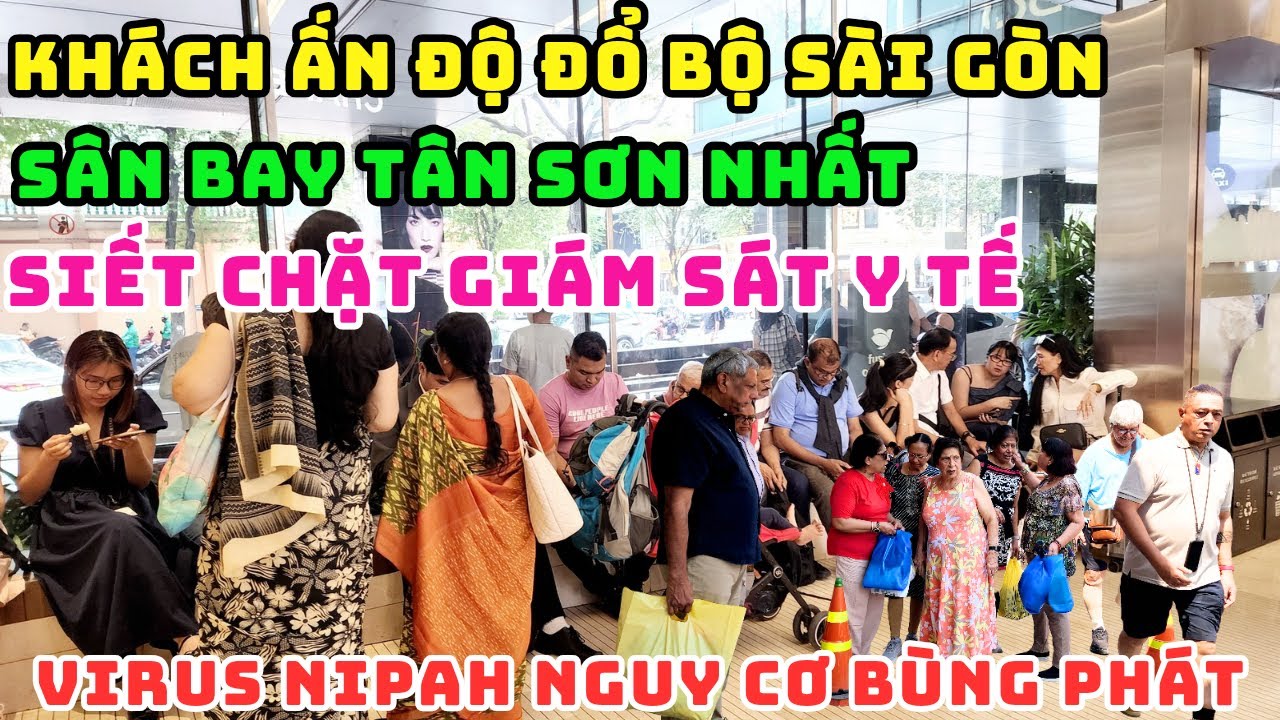 SÀI GÒN PHÁT CẢNH BÁO NÓNG! SÂN BAY TÂN SƠN NHẤT TĂNG CƯỜNG GIÁM SÁT Y TẾ TRƯỚC NGUY CƠ BÙNG DỊCH