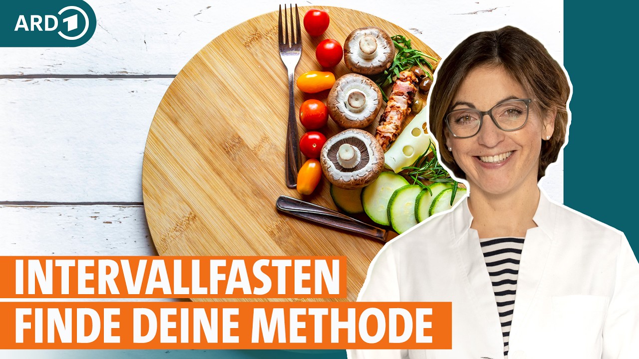Intervallfasten: Wie unterscheiden sich die Methoden 16:8, 5:2 und 1:1? I ARD Gesund