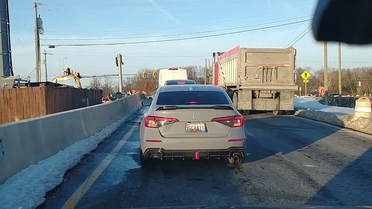DMV Dashcam | 02/10/2026 | 495 Commute #traffic #dmv #commute #highway #automobile #trucking