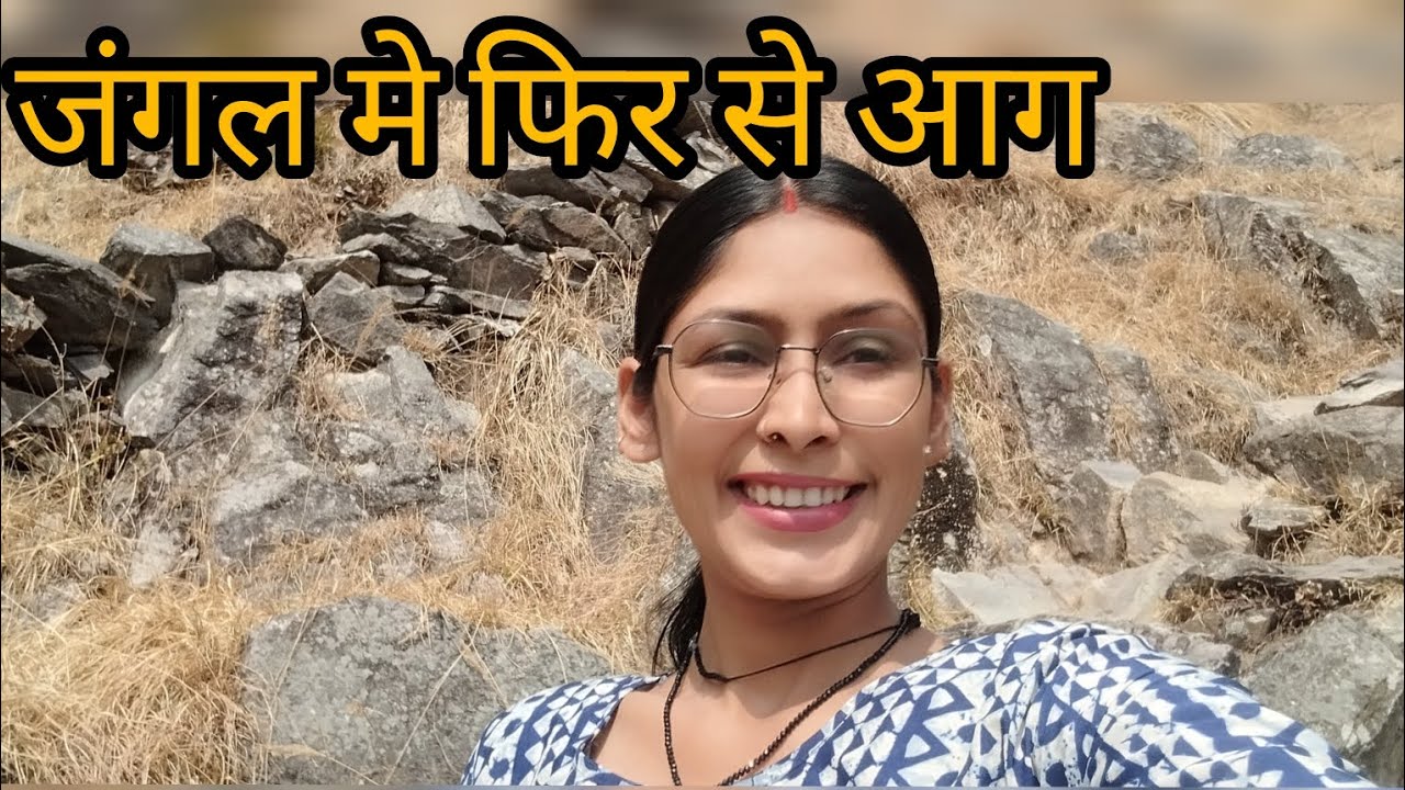 ।। किसने लगाई जंगल मे आग🔥🔥 चारों तरफ छा गई धुन्द्। दूसरी बार लगी आग ।। 