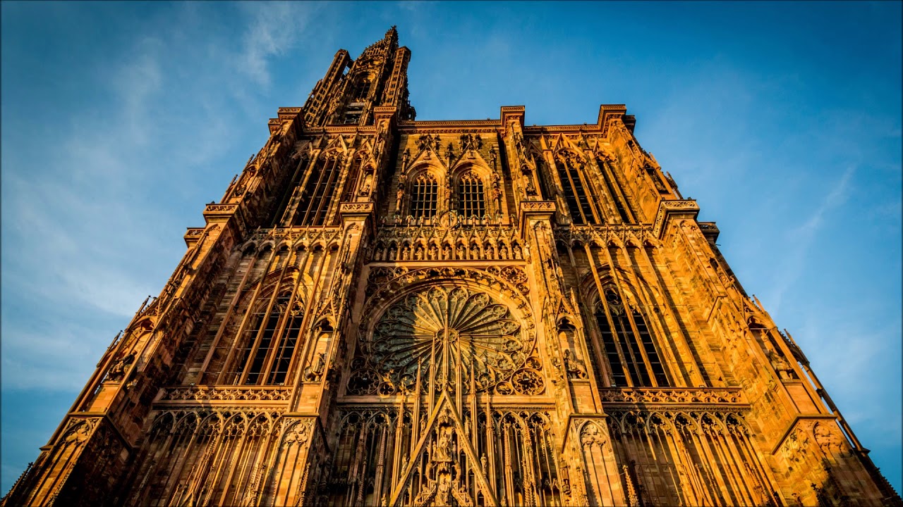 Straßburg Münster unserer lieben Frau  Plenum und zeitweise alle Turmglocken