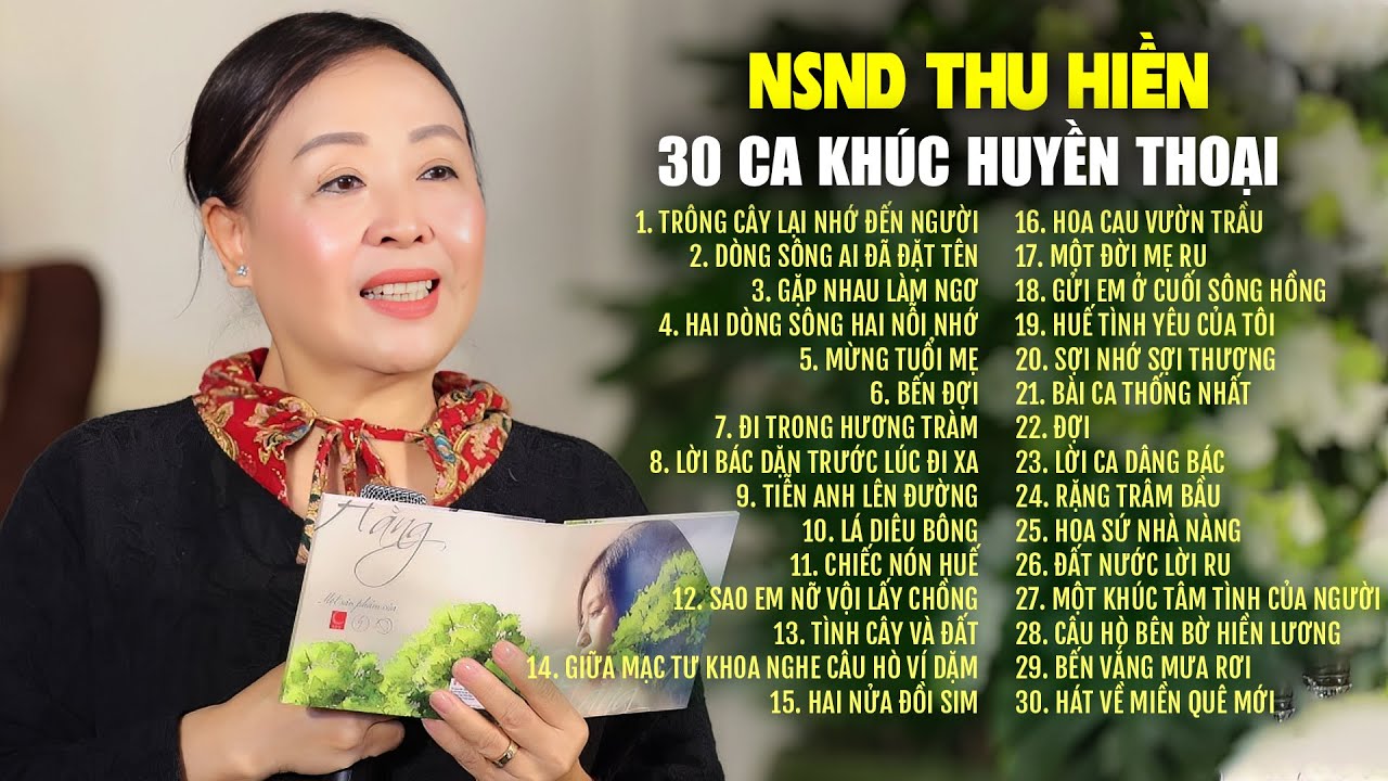30 Ca Khúc Trữ Tình Hay Nhất Mọi Thời Đại Của NSND Thu Hiền || NGHE THỬ RỒI NGHIỆN LUÔN