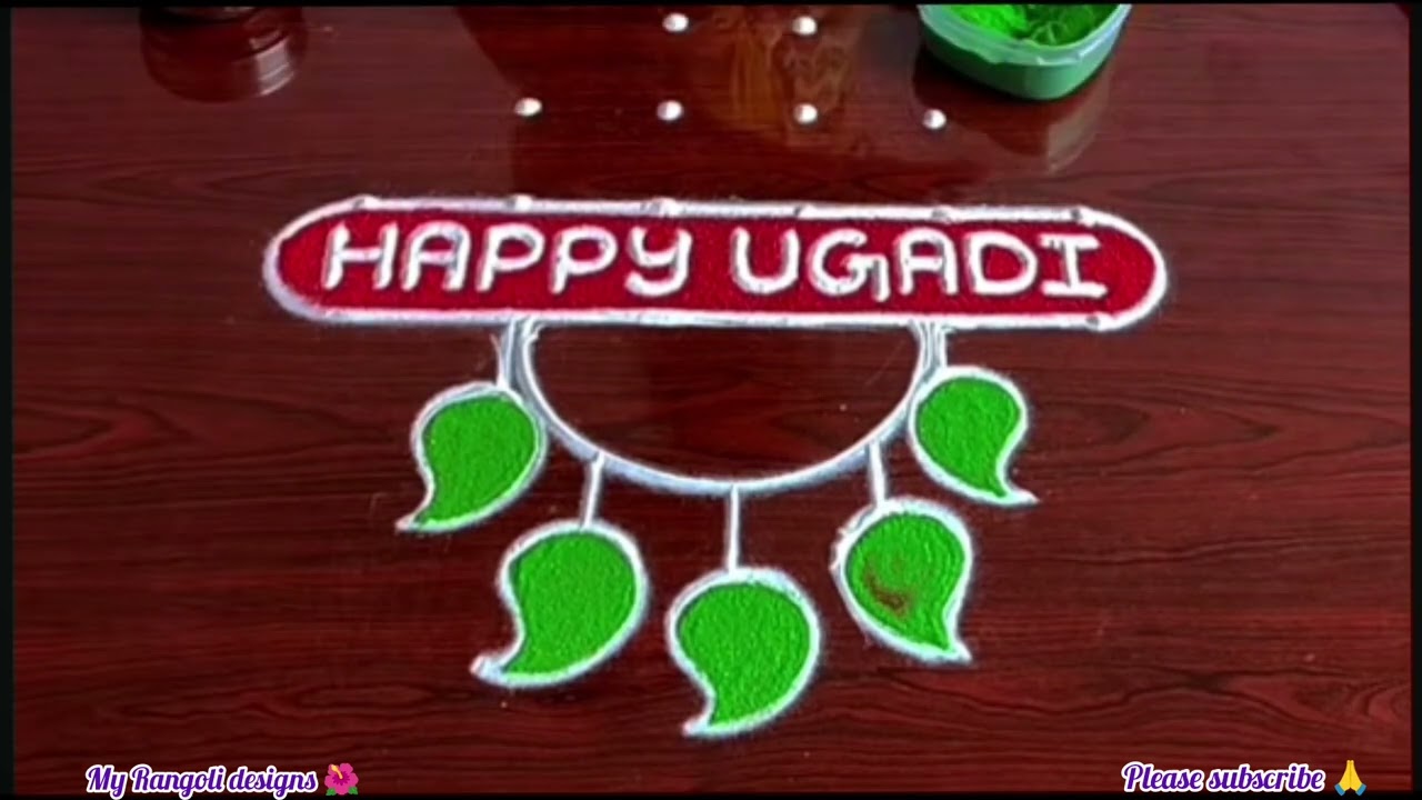 🪔🌺Ugadi special rangoli designs 6*2 dots 🪔🌺 Ugadi panduga rangoli Festival designs 🪔🌺