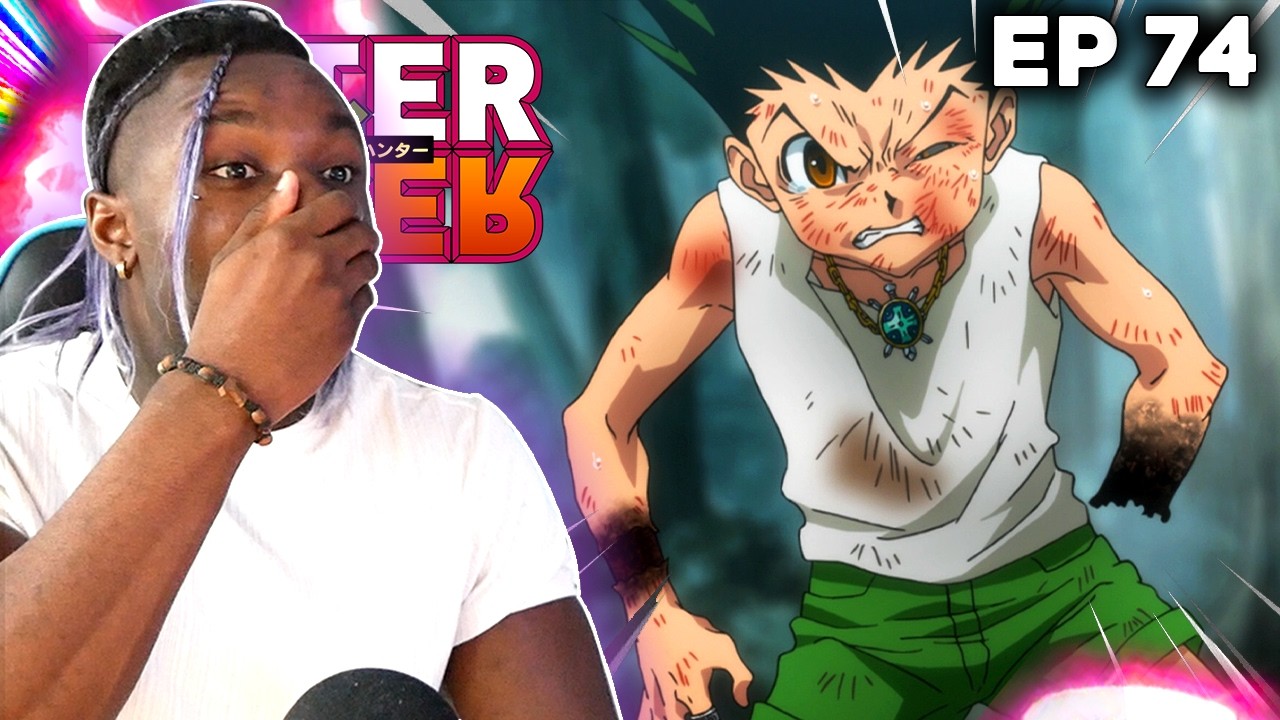 GON VS BOOMER ! 💥 LE COMBAT LE PLUS VIOLENT DE HUNTER x HUNTER ! | HUNTER ÉPISODE 74 - RÉACTION FR