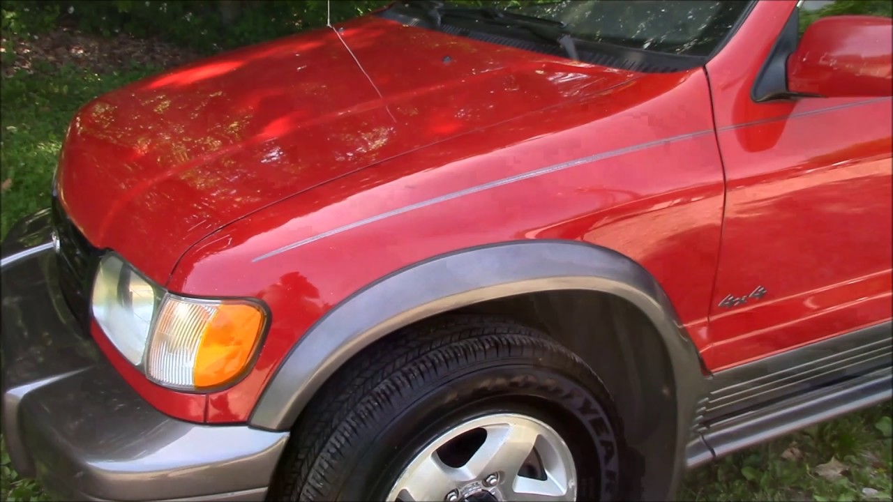 2001 Kia Sportage EX 4WD Red for sale