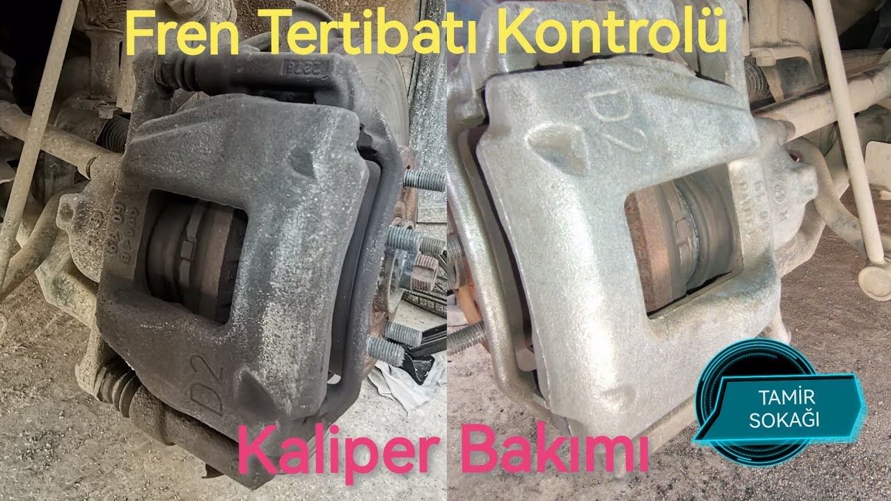 Fren Tertibatı Kontrolü Disk, Balata, Kaliper, Fren Hortumu, Abs Sensörü Bakım ve Temizliği Corolla