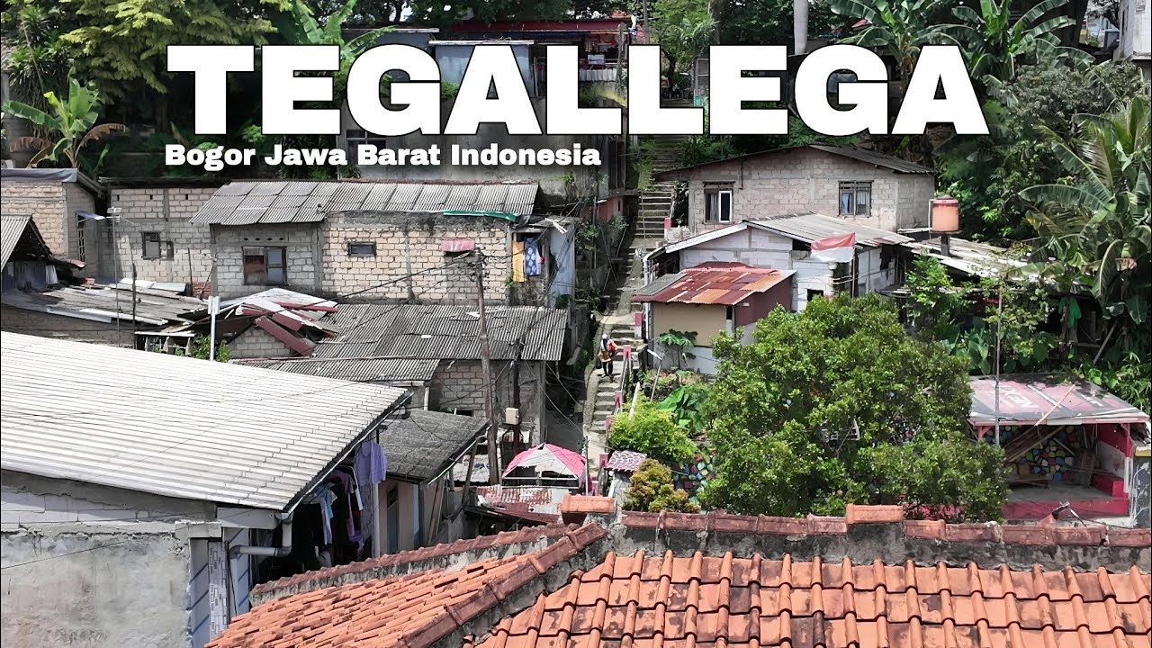 Explore Permukiman Padat Tegallega Bogor | Real Experience Walking in Bogor Indonesia
