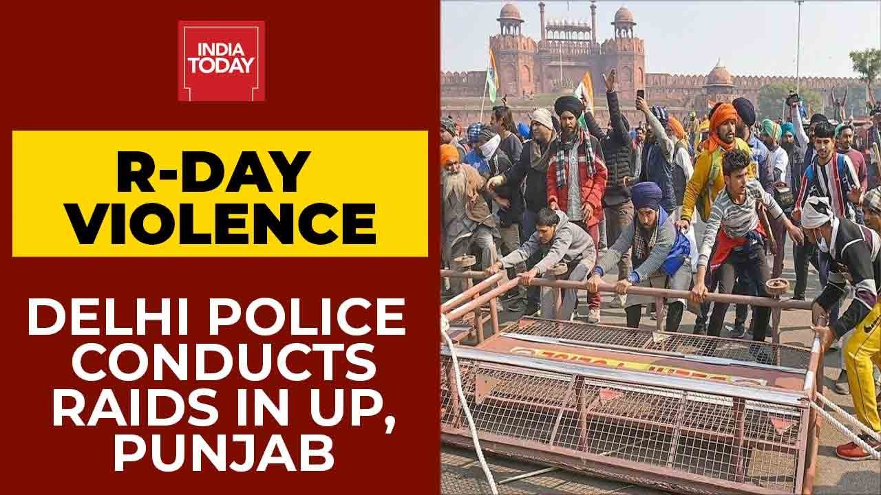 R-Day Violence: Delhi Police Conducts Raids In Parts Of Uttar Pradesh, Haryana & Punjab | Breaking