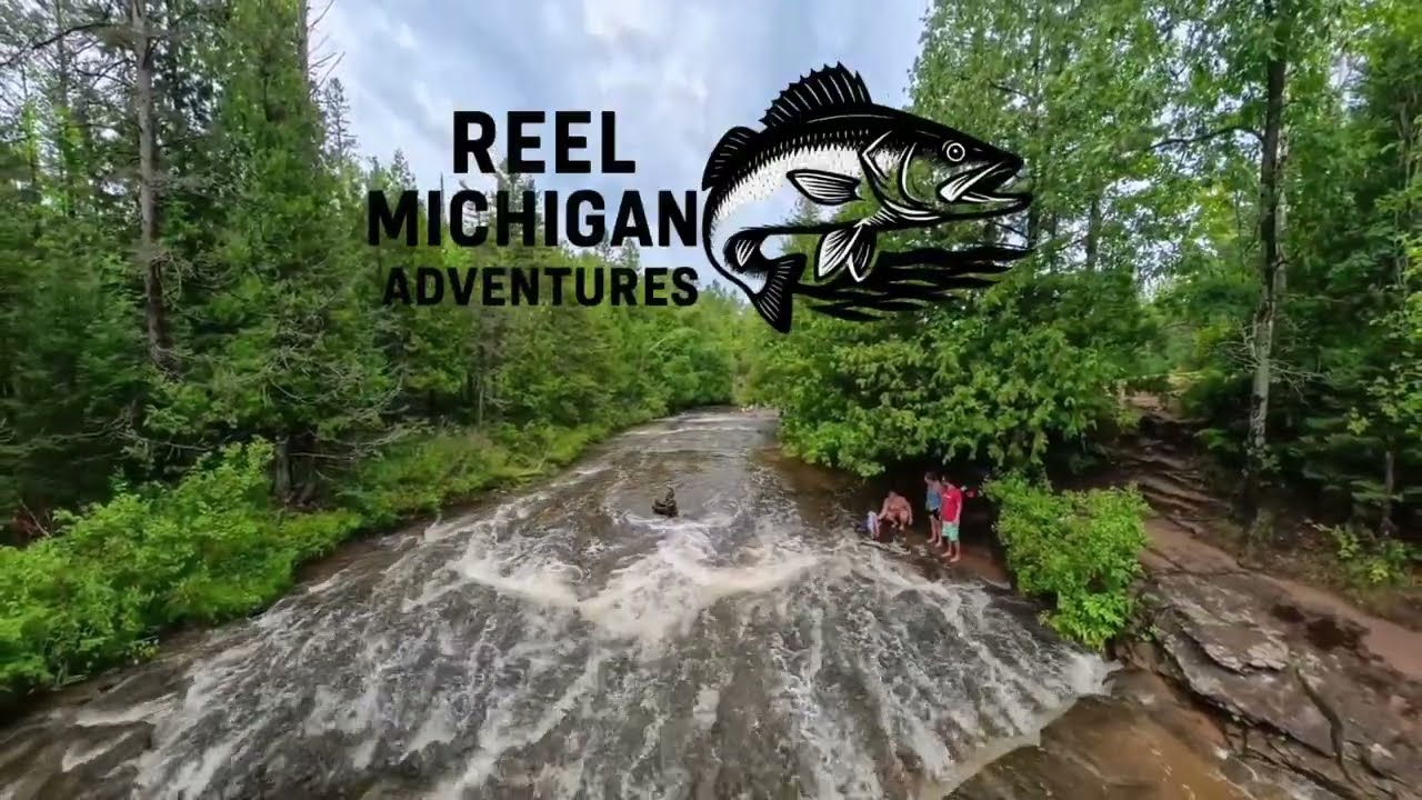 🌊 Ocqueoc Falls | Michigan’s Only Lower Peninsula Waterfall | Family Adventure