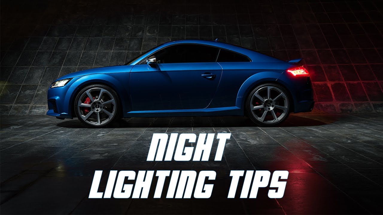 Car Photography lighting tips & techniques