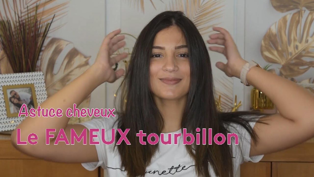 Astuce cheveux: le FAMEUX tourbillon وصفة قديمة بش شعري يقعد يهفهف
