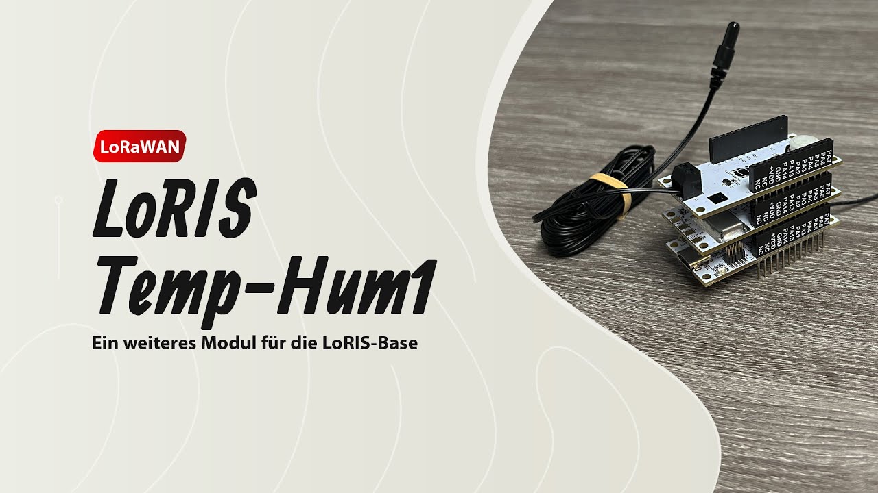 Temp-Hum1: Temperatur/Luftfeuchte messen und an TTN senden