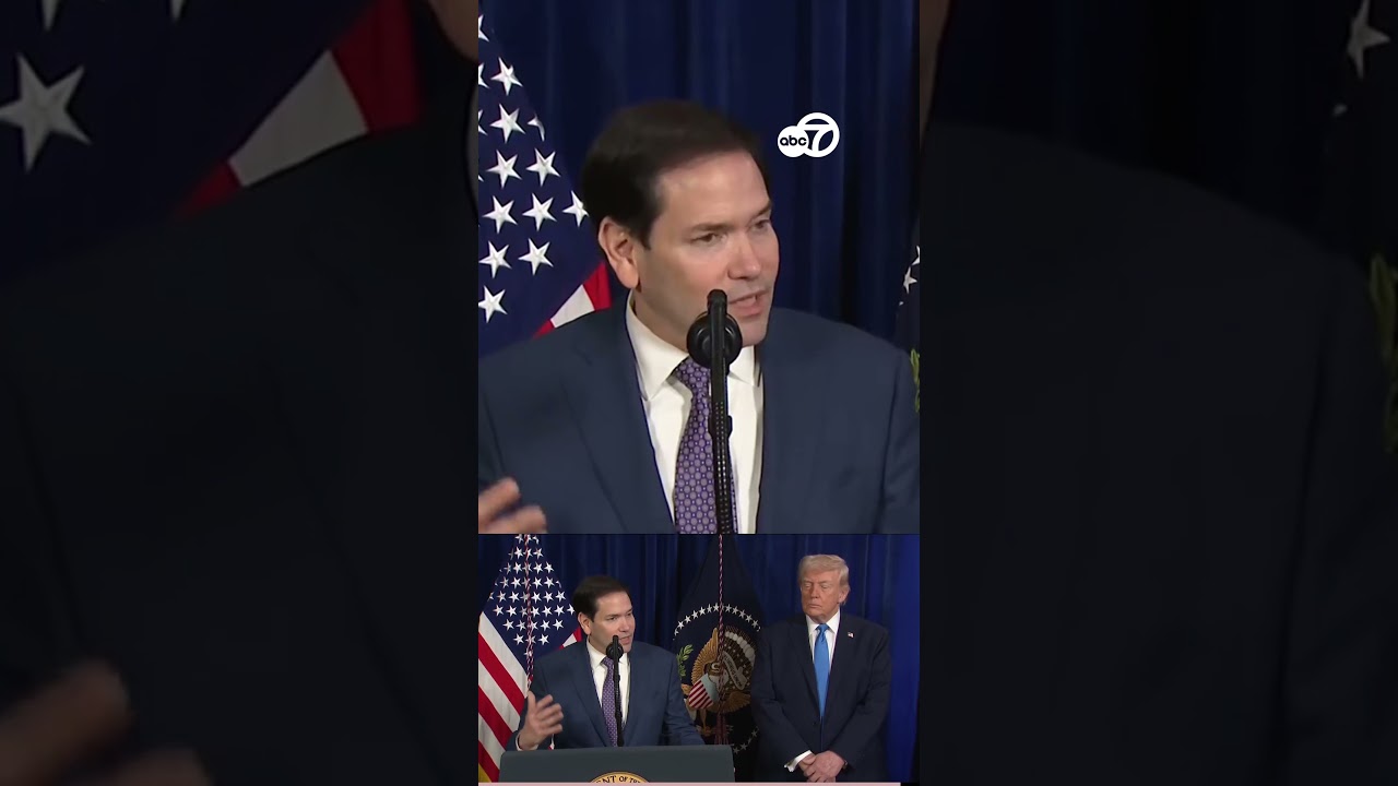 US Secretary of State Marco Rubio on Maduro capture