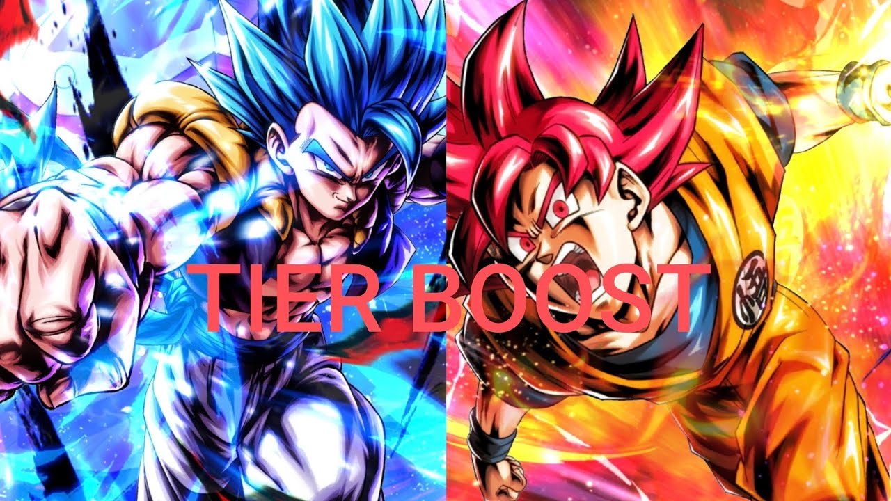 GOGETA FUSIONABLE Y GOKU GOD EN TIER BOOST!!!!! DB LEGENDS