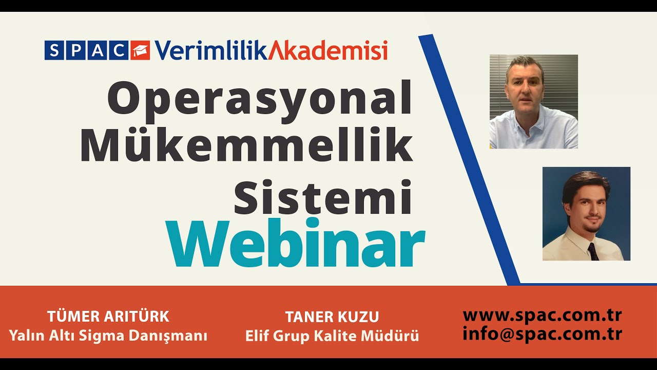 Operasyonal Mükemmellik Sistemi Webinarı