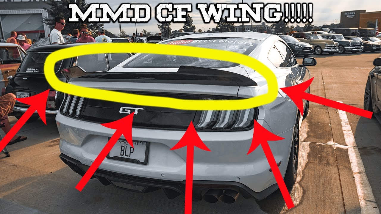 Carbon Fiber Spoiler Install 2015-20 Mustangs !! Watch before you Install