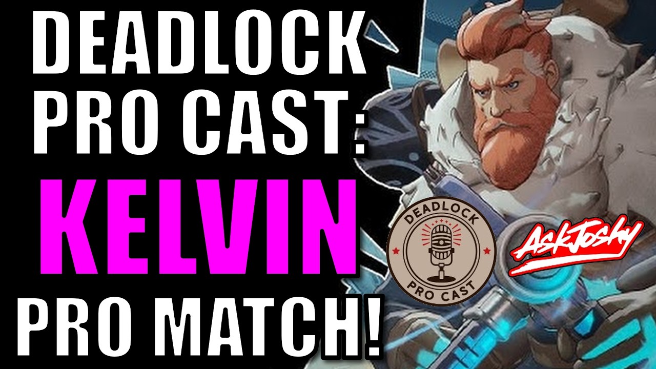 Deadlock Pro Cast 30: Кельвин 🎙️ saintmxsm Абрахамс Night Shift Match Items Build Guide How to Play