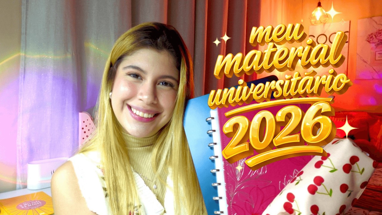 Meu material universitário 2026 ( fazendo faculdade de biomedicina)