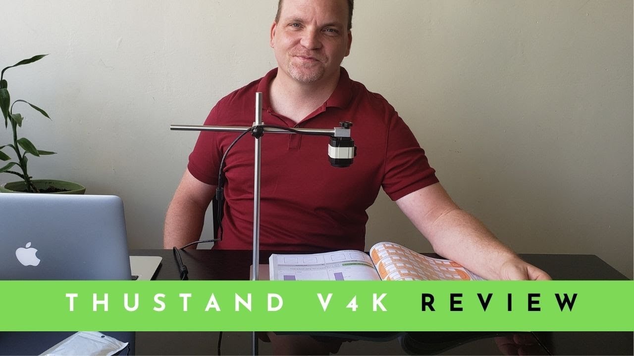 Thustand V4K USB Document Camera Review - Unboxing and Setup