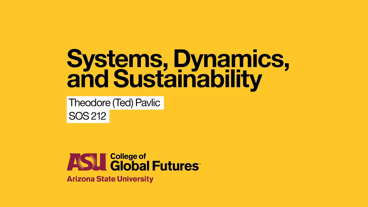 Building artificial worlds to study wicked problems in the real world (ASU Sync)
