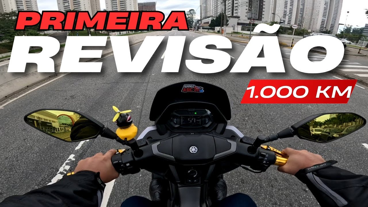 NOVA NMAX 2025 ! PRIMEIRA REVISÃO 1.000KM, QUANTO CUSTOU?