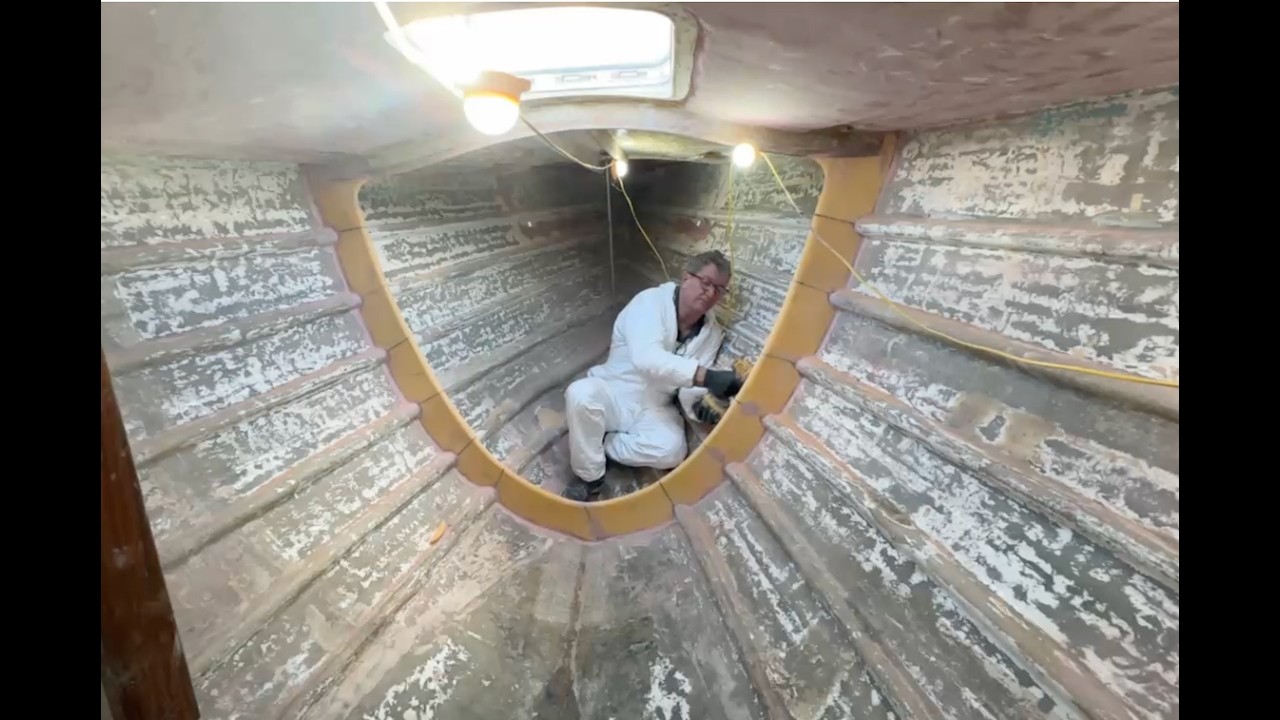 Episode 3 Cyclone Contessa 38 rebuild