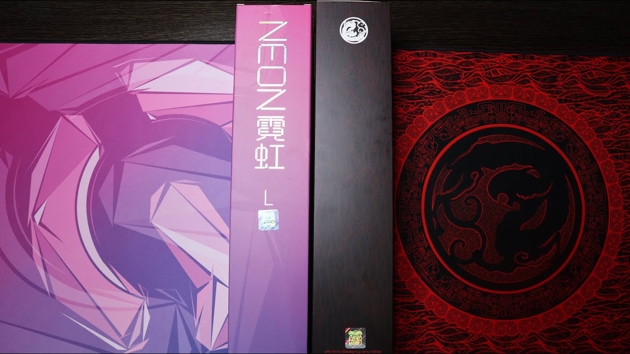 Esports Tiger Neon Pad and Quingsui Xuan mousepads First Impressions | Esports Tiger did it again!