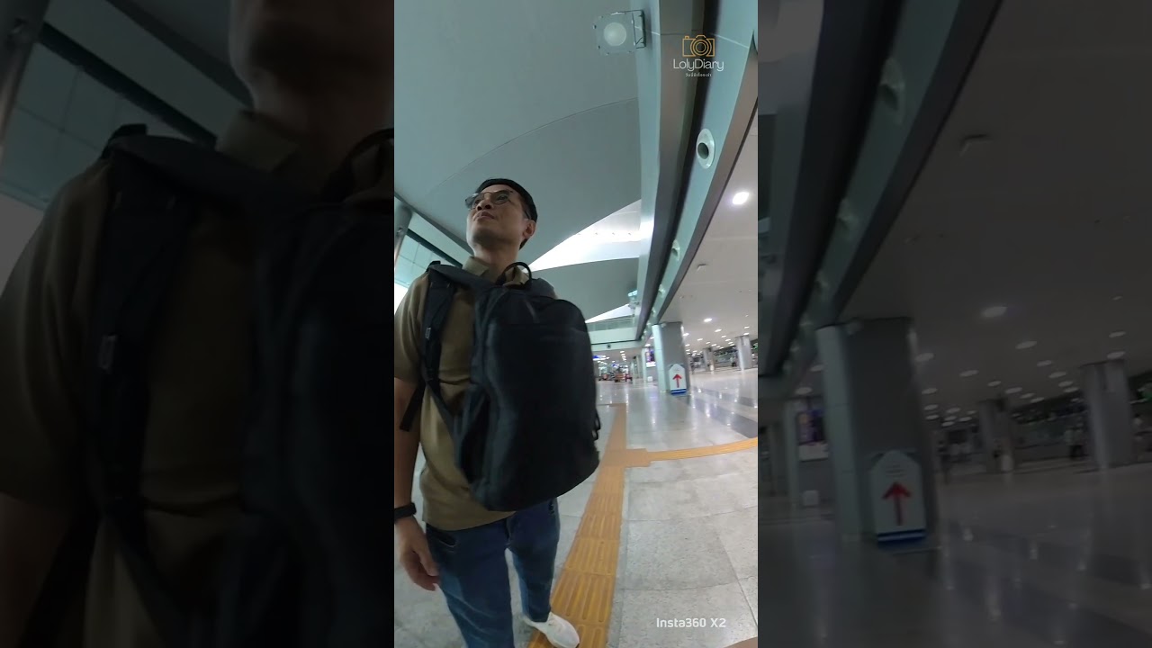 #shorts ครั้งแรกที่สถานีกลางกรุงเทพอภิวัฒน์ #นั่งรถไฟไปเที่ยวใต้ Ep.1 @LolyDiary