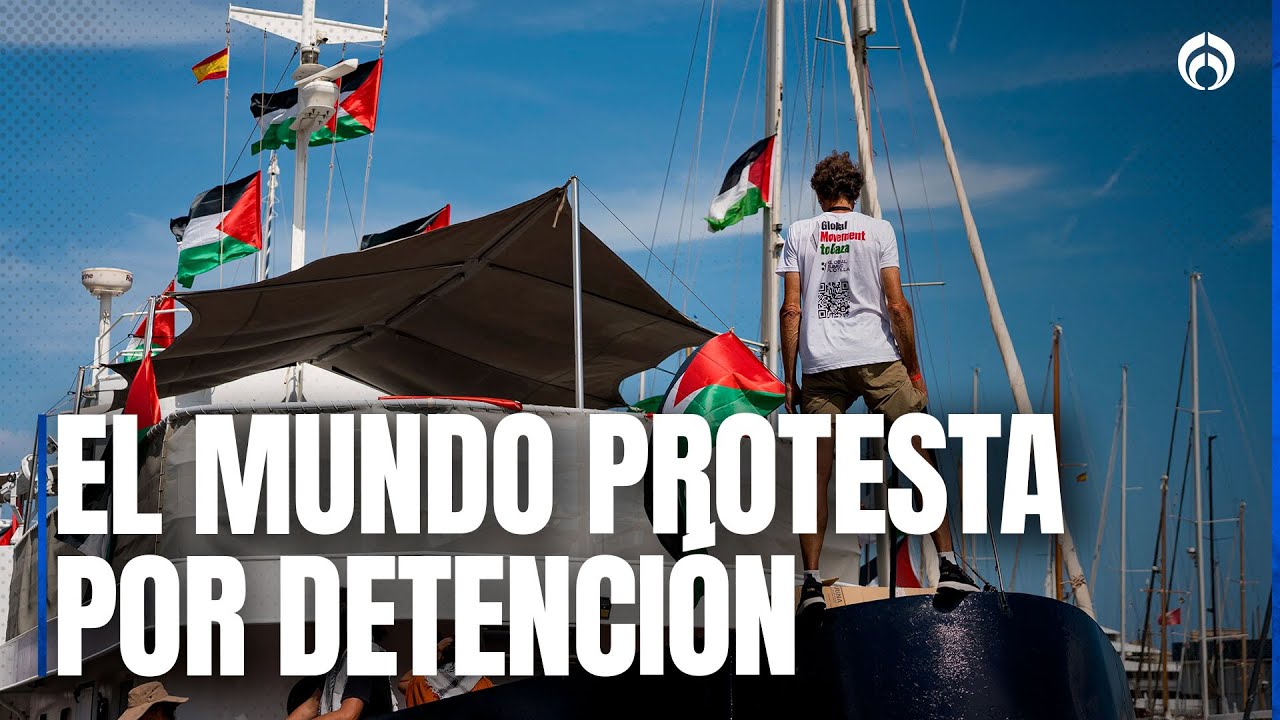 Sheinbaum exige a Israel liberar a mexicanos de Flotilla Global Sumud