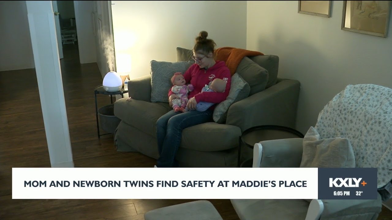 Extreme Team: Mom and newborn twins find safety at Maddie's Place