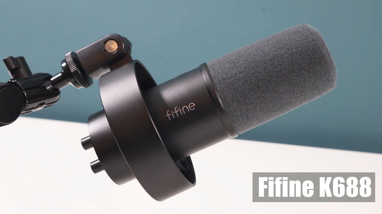 Best Affordable Podcast Microphone In 2023? - Fifine K688