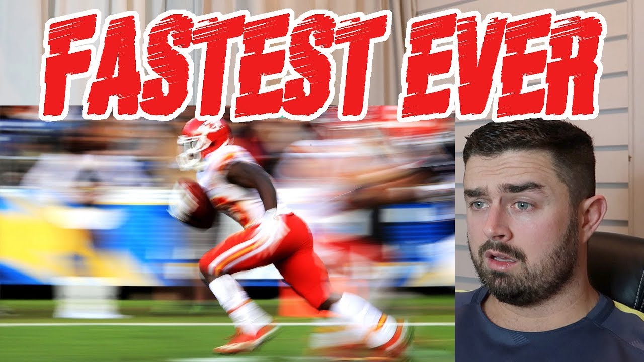 Rugby Fan Reacts to Fastest NFL Player of All Time!