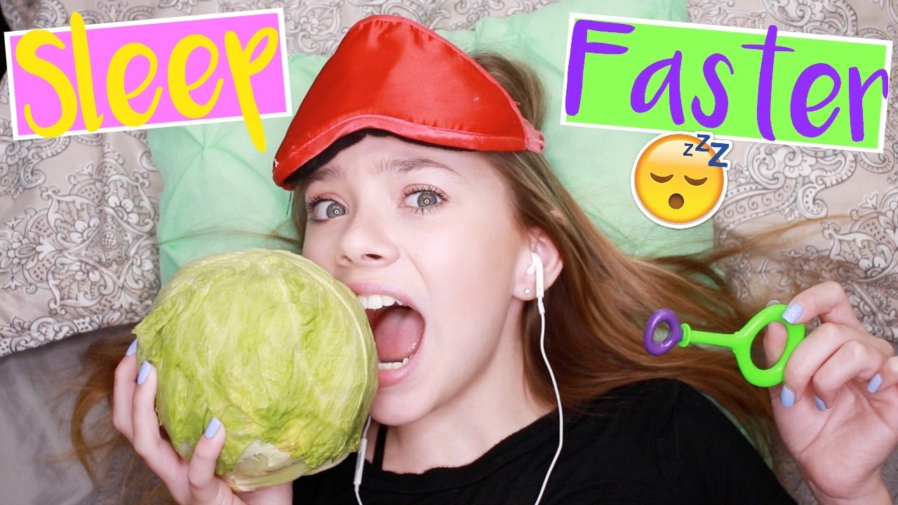 WEIRD Ways to Fall Asleep FAST! Life Hacks for When You Can't Sleep! | Sasha Morga