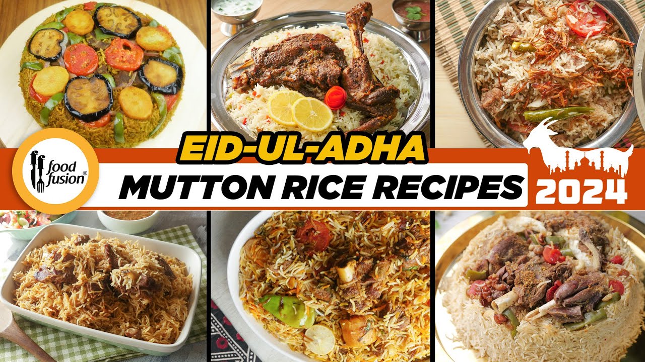 Eid ul Adha Mutton Rice Recipes 2024 by Food Fusion