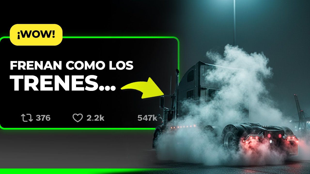 Por qué se usan frenos de aire en los CAMIONES y no frenos HIDRÁULICOS