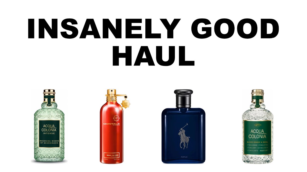 Fragrance Haul | Polo Blue Parfum, Montale Wood On Fire, Rave Now, 4711! First Impressions