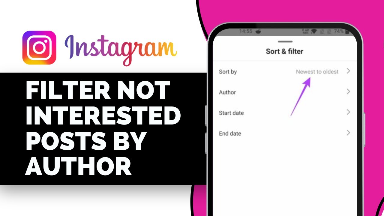 HOW TO FILTER NOT INTERESTED POSTS BY AUTHOR ON INSTAGRAM