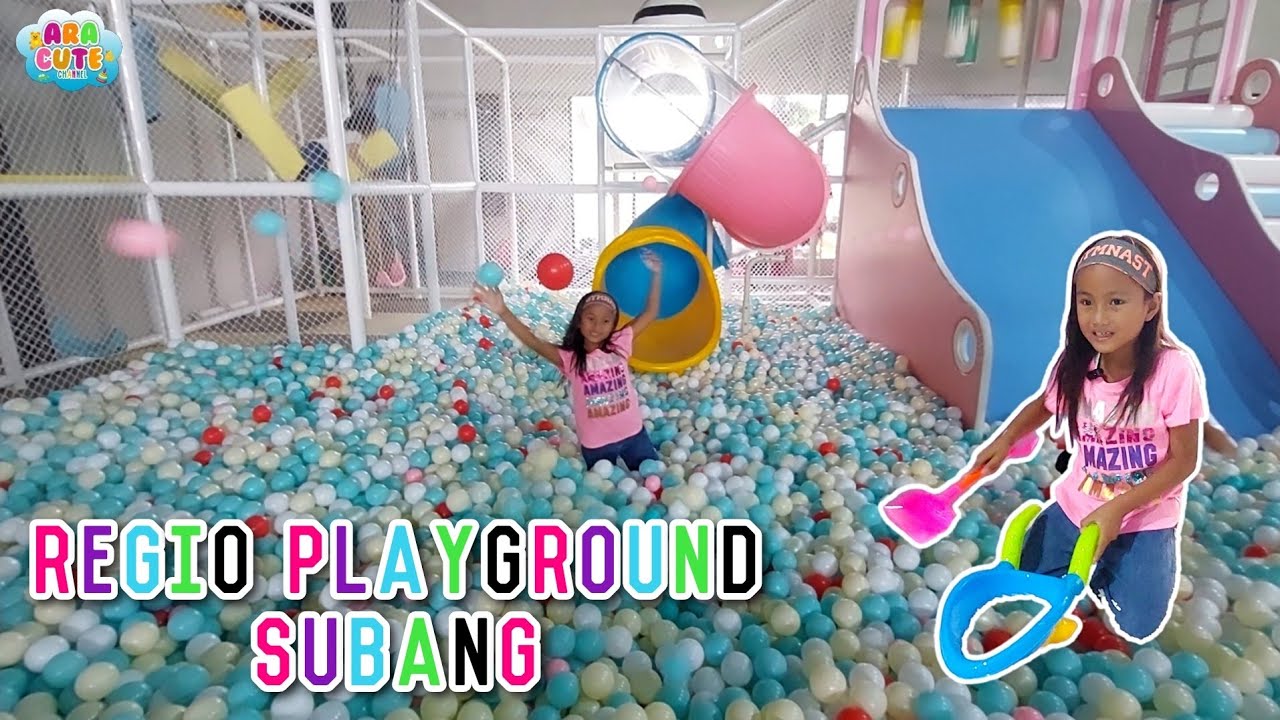 Ara Bermain Di Regio Playground Subang || Playground Terbesar Di Kota Subang