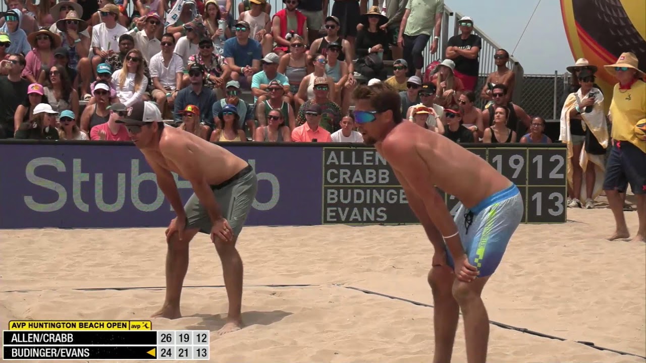 AVP Huntington Beach Open | ALLEN / CRABB vs. BUDINGER / EVANS