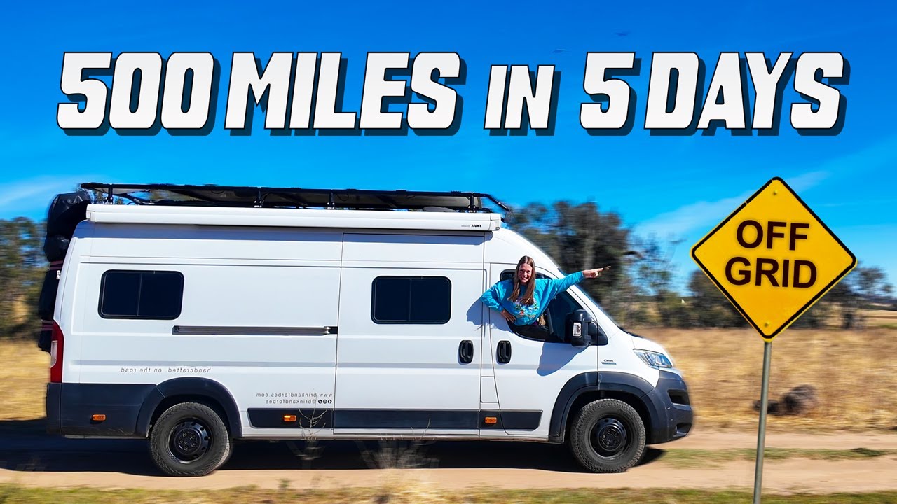 Мы проехали 500 миль за 5 дней, ночуя только в бесплатных кемпингах (Vanlife Challenge)