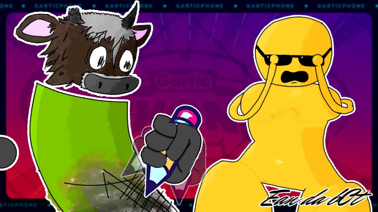 Gartic Phone - Who wrote Anime Thighs!?