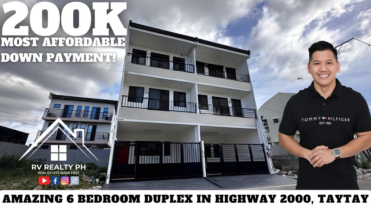 House Tour 25: Most Affordable 6 Bedroom Duplex in Taytay, Rizal!
