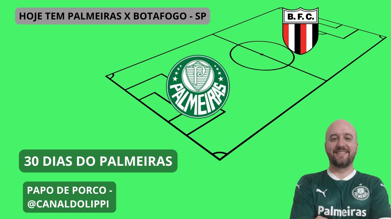 ANÁLISE DOS PRIMEIROS 30 DIAS DO PALMEIRAS | 6ª RODADA DO PAULISTÃO - BOTAFOGO - SP X PALMEIRAS