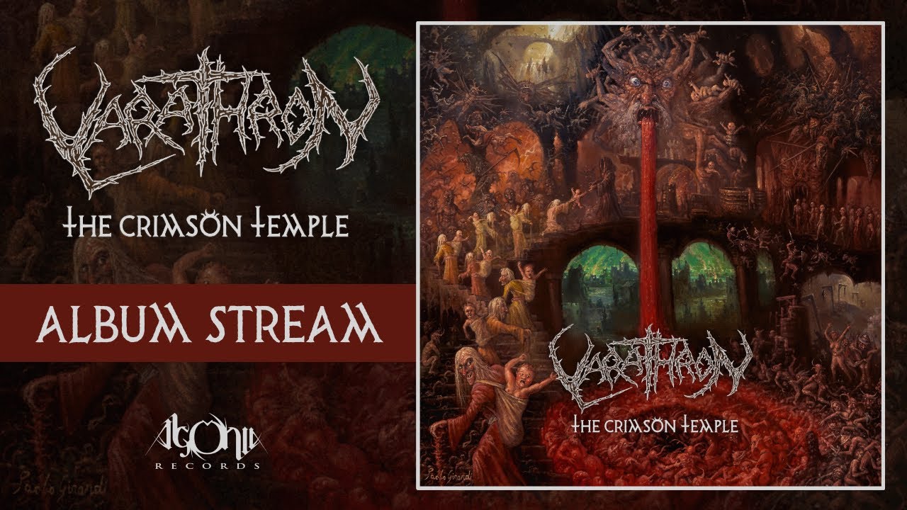 VARATHRON - The Crimson Temple (Official Album Stream)