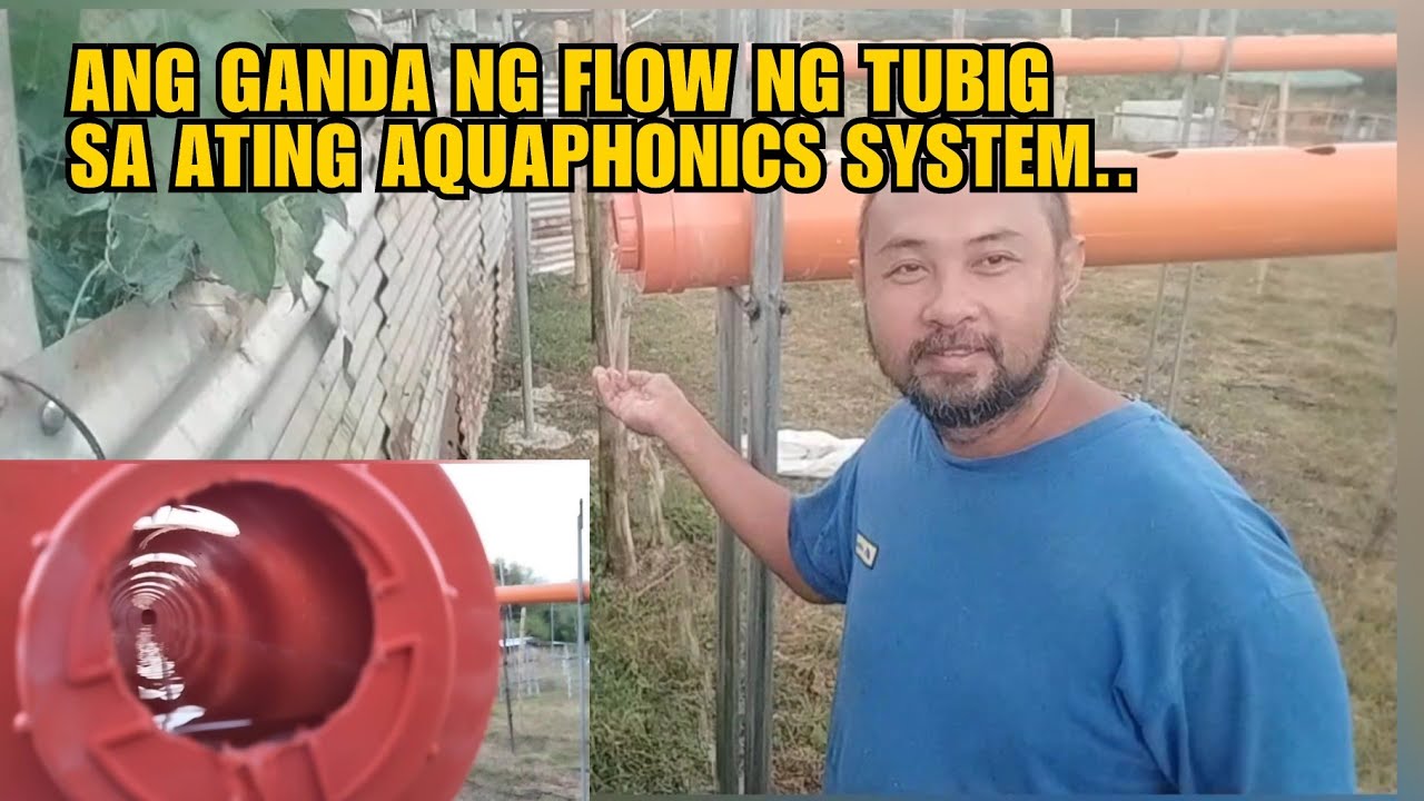ANG GANDA NG FLOW NG TUBIG SA ATING AQUAPHONICS SYSTEM..