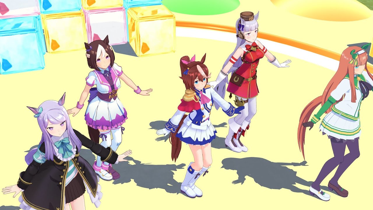 【ウマ娘】スピカの5人で「気まぐれメルシィ」躍らせてみた！【MMD】