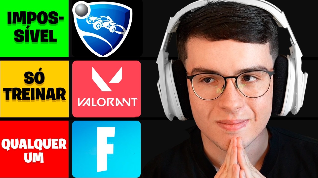RANKEANDO e JULGANDO os JOGOS MAIS DIF&Iacute;CEIS de ser PRO!