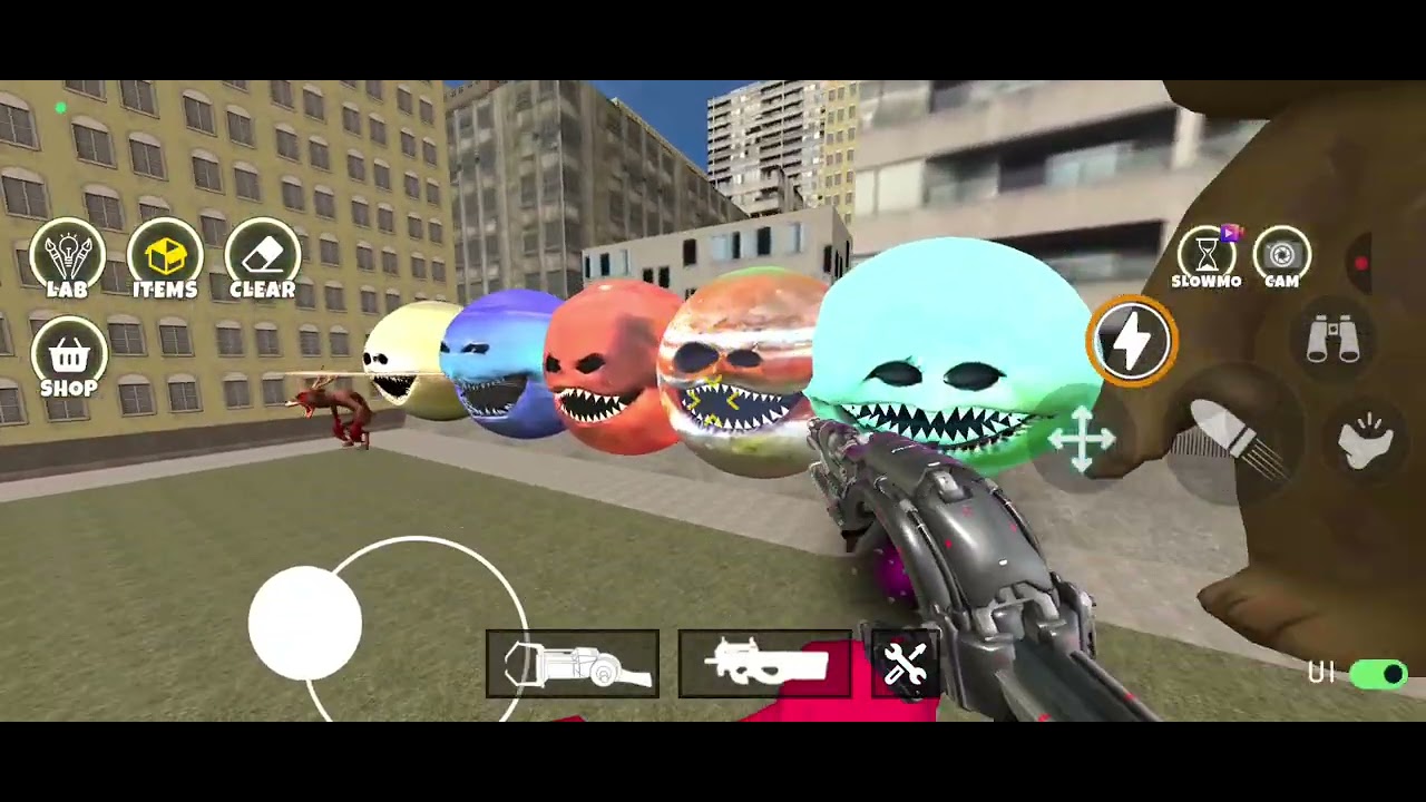 Играю с другом в Nexbots in playground 3 часть