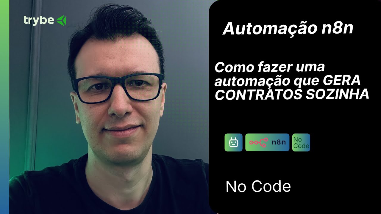 Parte 1 - Como fazer uma automação que GERA CONTRATOS SOZINHA | n8n + Google Docs (sem código)