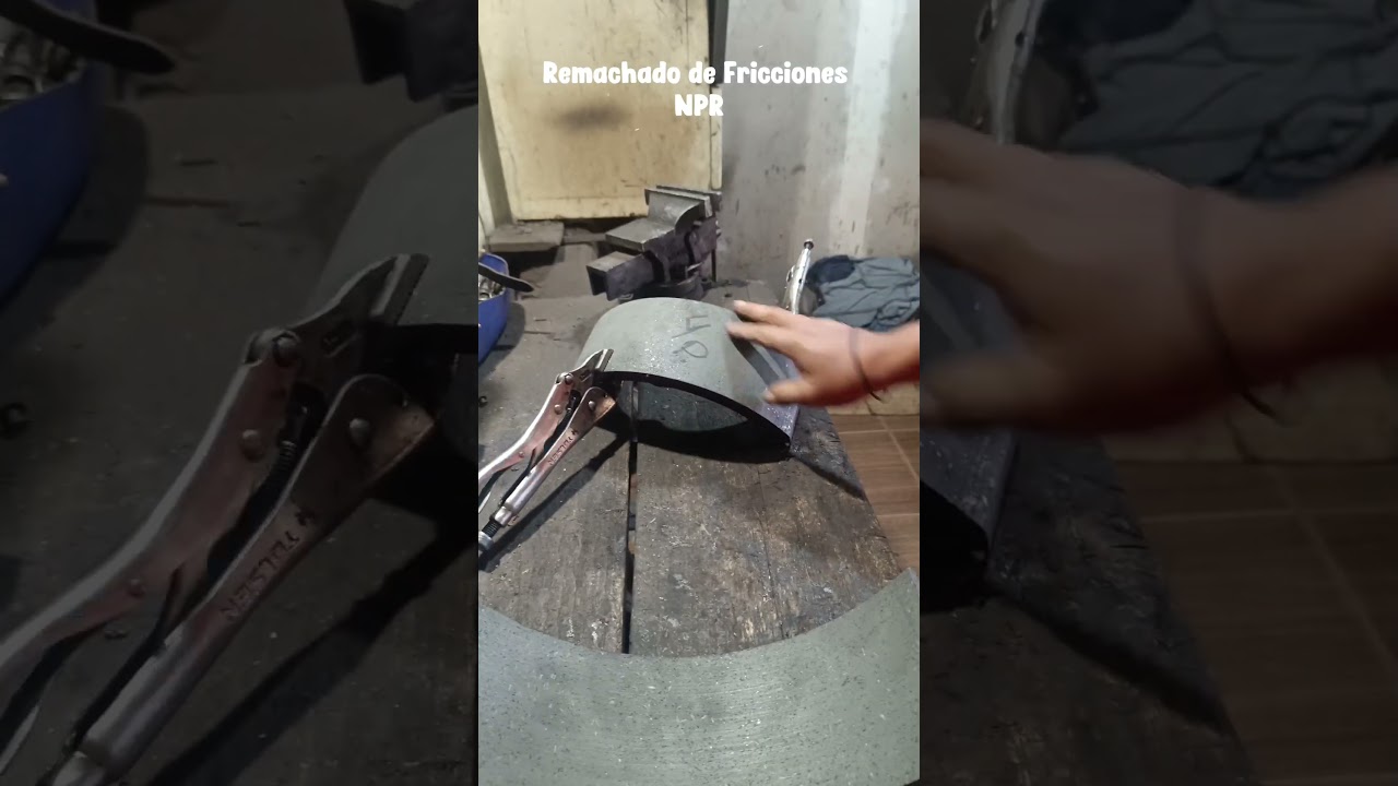Remachado de Fricciones NPR #parati #automobile #frenos #fricciones #mecanica